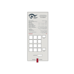 Faceplate for Single-Line Telephone 3300MWB, Black